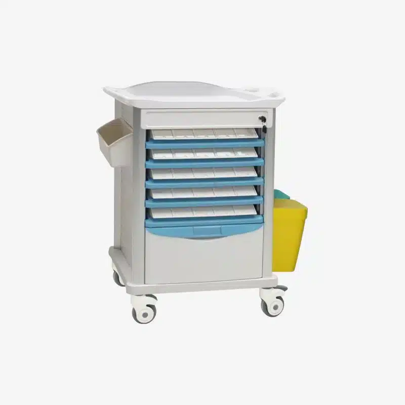 Carro de medicinas dosis unitarias modelo WM-MT760A5